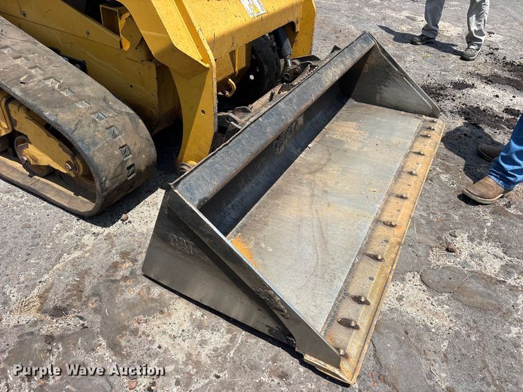 image for item ET0014 2016 Caterpillar 259D tracked skid steer loader