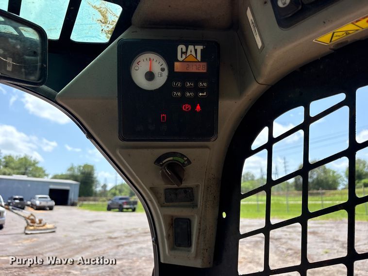 image for item ET0014 2016 Caterpillar 259D tracked skid steer loader