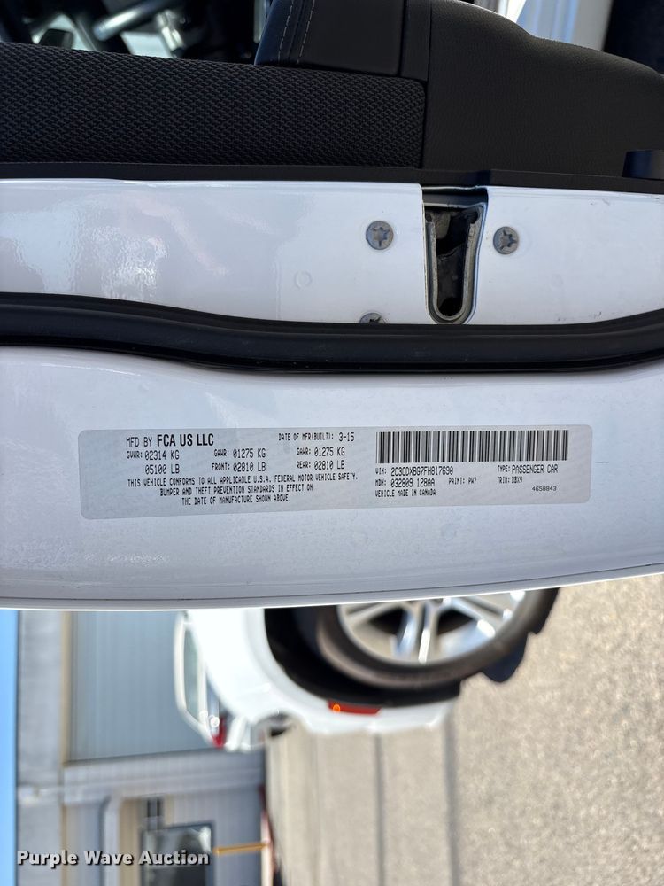 image for item ET0562 2015 Dodge Charger 