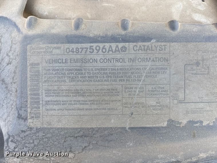 image for item ET0566 2007 Dodge Grand Caravan van