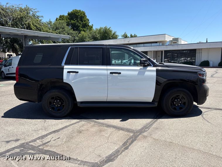 image for item ET0567 2018 Chevrolet Tahoe Police SUV