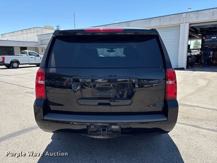 image for item ET0567 2018 Chevrolet Tahoe Police SUV
