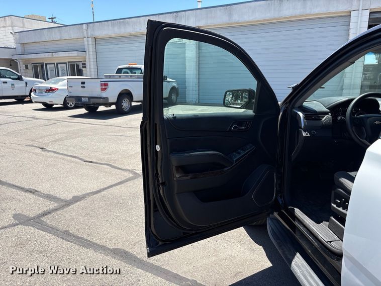 image for item ET0567 2018 Chevrolet Tahoe Police SUV