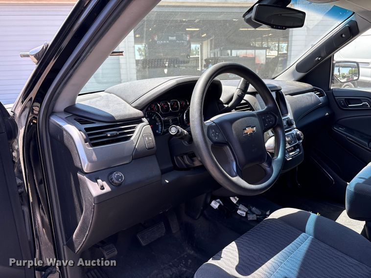 image for item ET0567 2018 Chevrolet Tahoe Police SUV