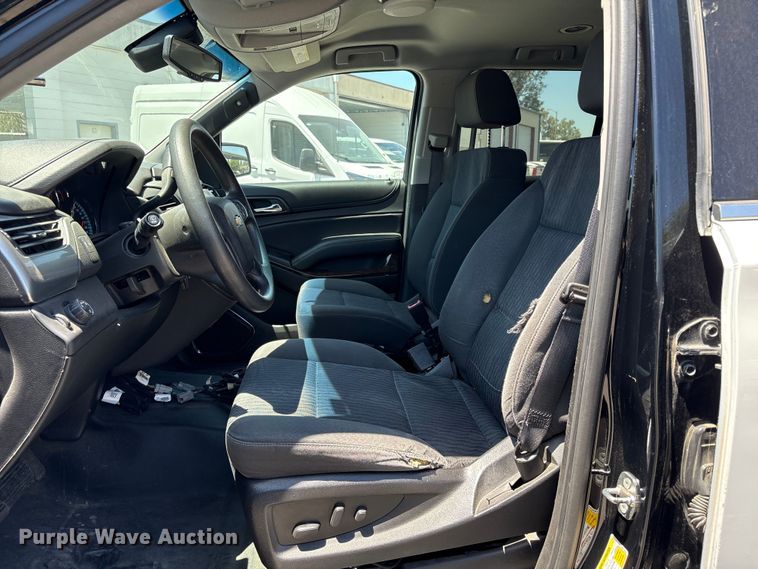 image for item ET0567 2018 Chevrolet Tahoe Police SUV
