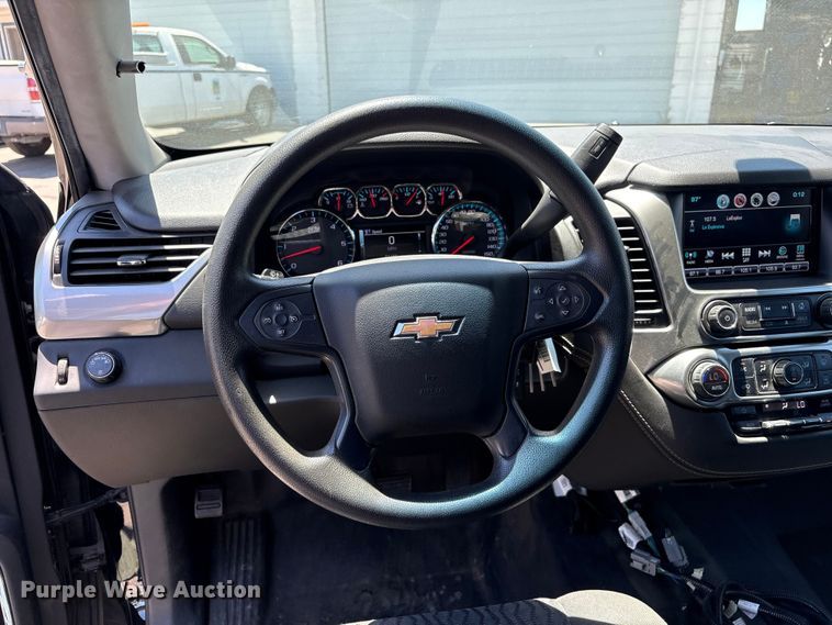 image for item ET0567 2018 Chevrolet Tahoe Police SUV