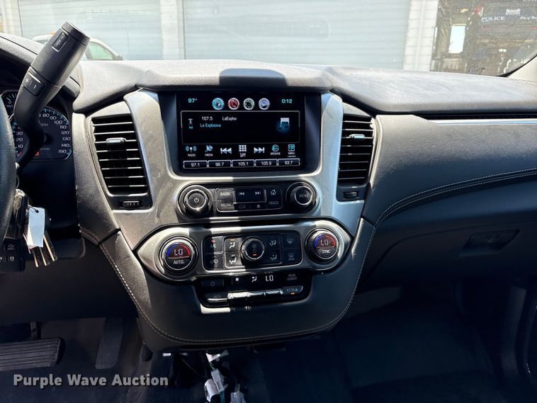 image for item ET0567 2018 Chevrolet Tahoe Police SUV
