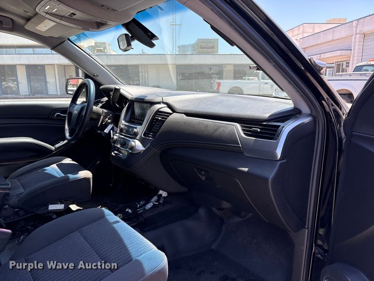 image for item ET0567 2018 Chevrolet Tahoe Police SUV