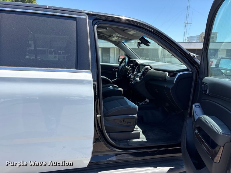 image for item ET0567 2018 Chevrolet Tahoe Police SUV