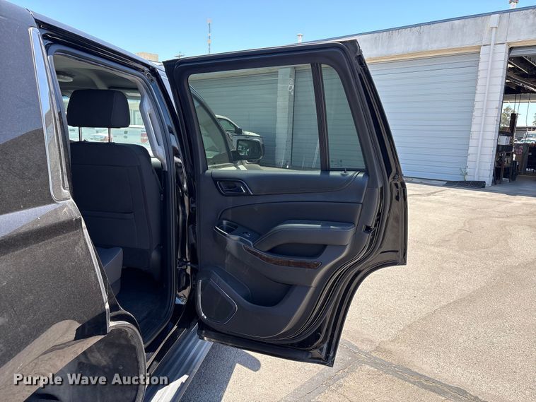 image for item ET0567 2018 Chevrolet Tahoe Police SUV