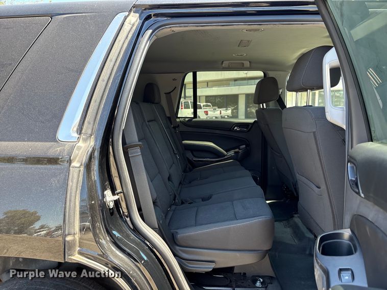 image for item ET0567 2018 Chevrolet Tahoe Police SUV