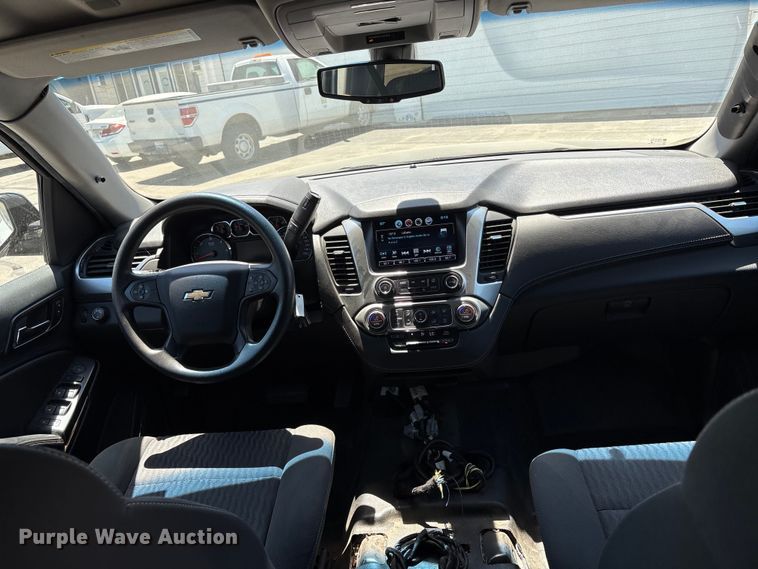image for item ET0567 2018 Chevrolet Tahoe Police SUV
