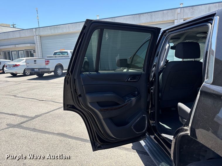 image for item ET0567 2018 Chevrolet Tahoe Police SUV