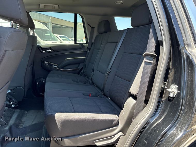 image for item ET0567 2018 Chevrolet Tahoe Police SUV