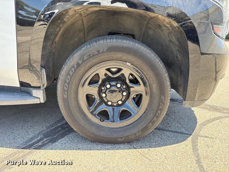 image for item ET0567 2018 Chevrolet Tahoe Police SUV