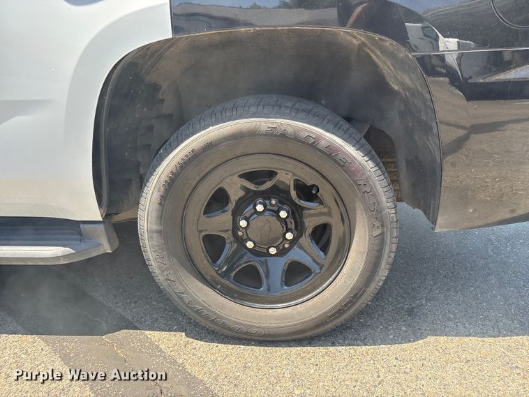 image for item ET0567 2018 Chevrolet Tahoe Police SUV
