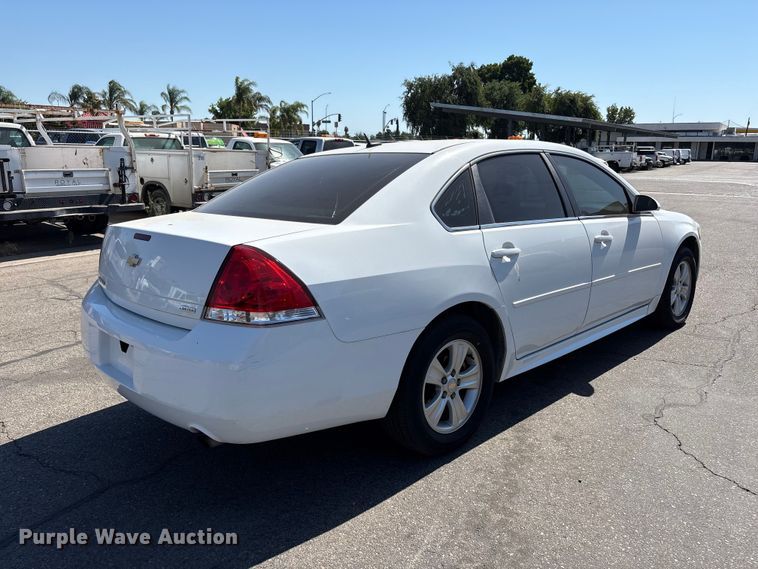 image for item ET0574 2016 Chevrolet Impala Limited Passenger vehicle