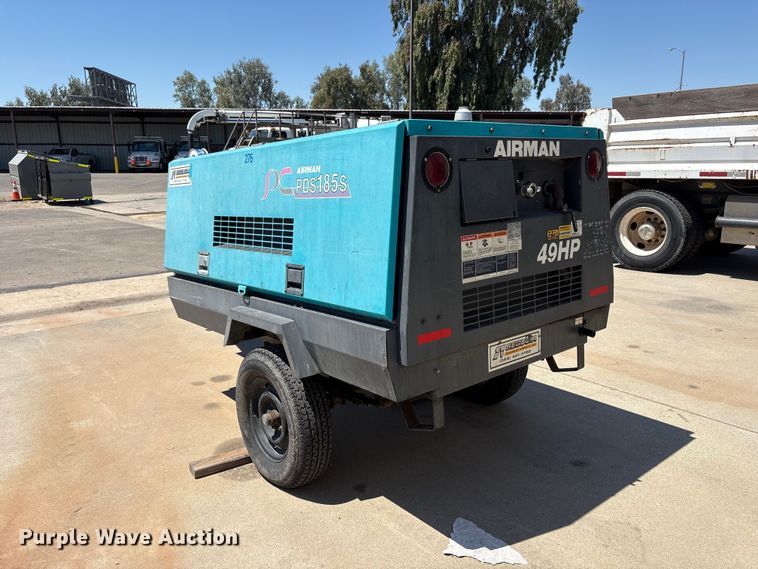 image for item ET0576 1995 AIRMAN PDS185S air compressor