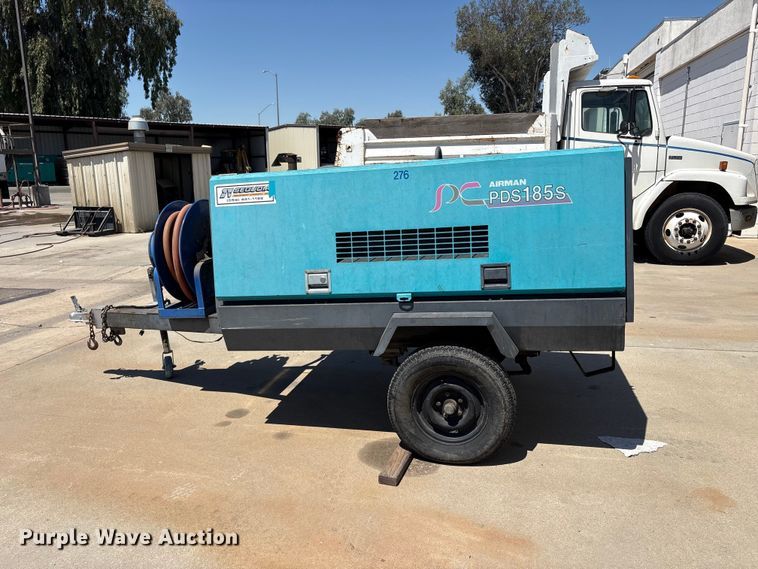 image for item ET0576 1995 AIRMAN PDS185S air compressor
