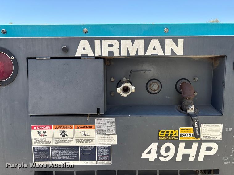image for item ET0576 1995 AIRMAN PDS185S air compressor