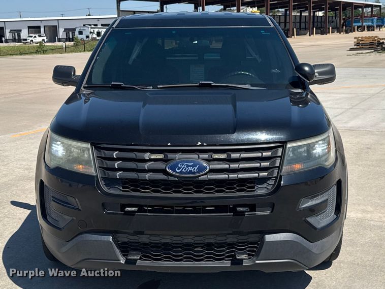 image for item ET6322 2016 Ford Explorer Police Interceptor SUV