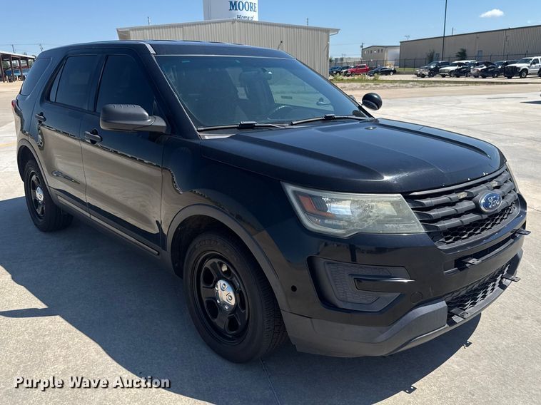 image for item ET6322 2016 Ford Explorer Police Interceptor SUV