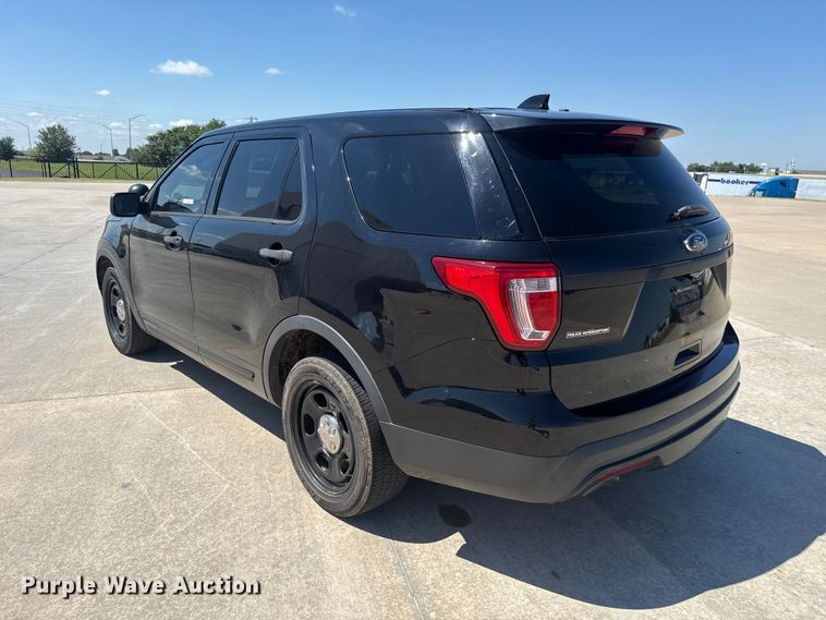 image for item ET6322 2016 Ford Explorer Police Interceptor SUV