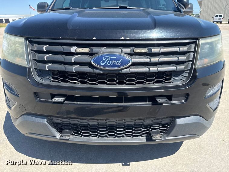 image for item ET6322 2016 Ford Explorer Police Interceptor SUV