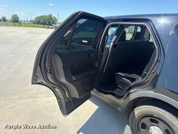 image for item ET6322 2016 Ford Explorer Police Interceptor SUV