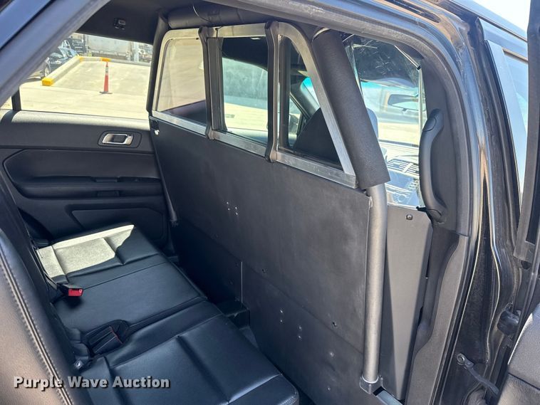 image for item ET6322 2016 Ford Explorer Police Interceptor SUV
