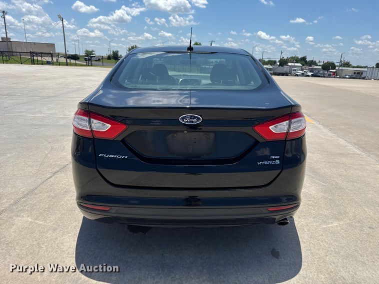 image for item ET6325 2016 Ford Fusion 