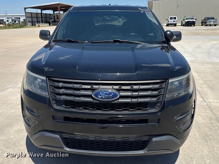 image for item ET6326 2017 Ford Explorer Police Interceptor SUV
