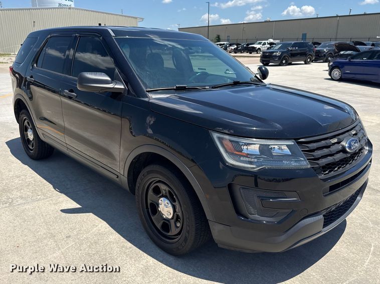 image for item ET6326 2017 Ford Explorer Police Interceptor SUV