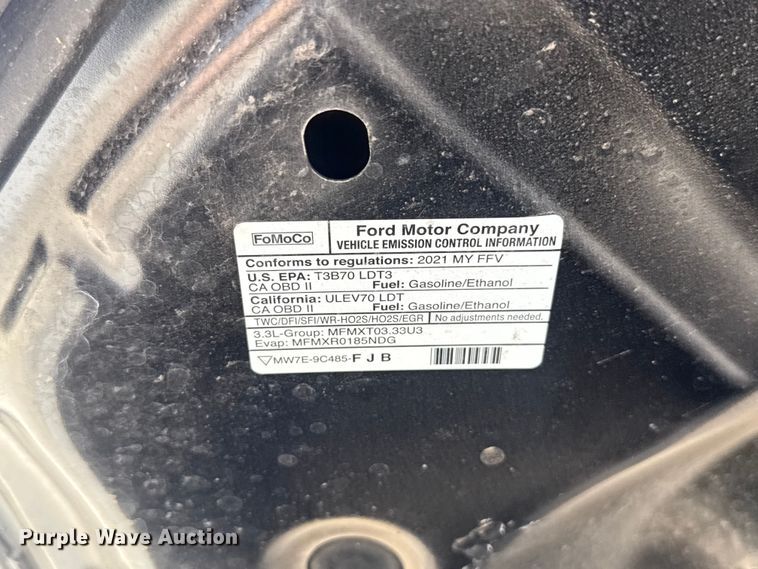 image for item ET6327 2021 Ford Explorer Police Interceptor SUV
