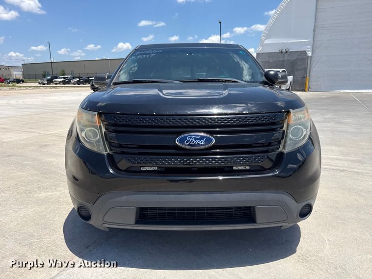image for item ET6328 2014 Ford Explorer Police Interceptor SUV