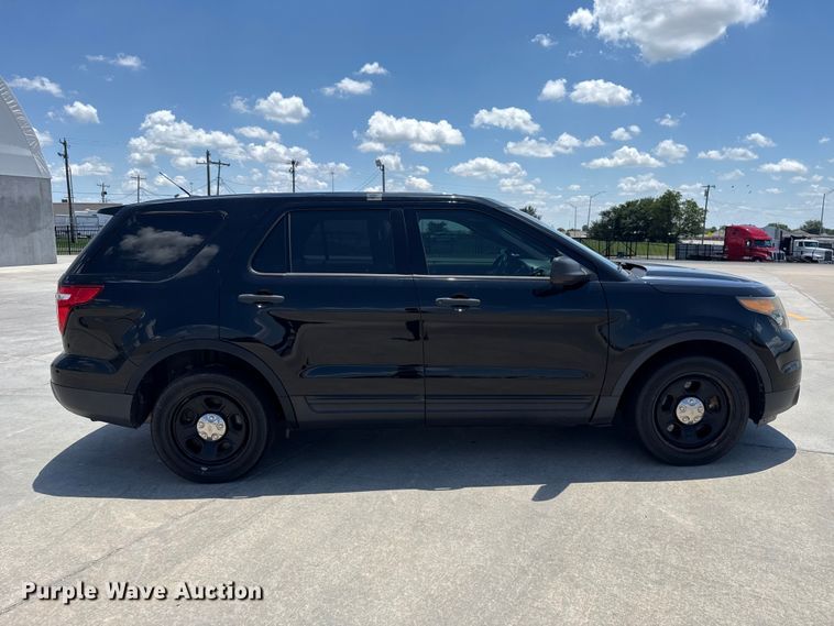 image for item ET6328 2014 Ford Explorer Police Interceptor SUV