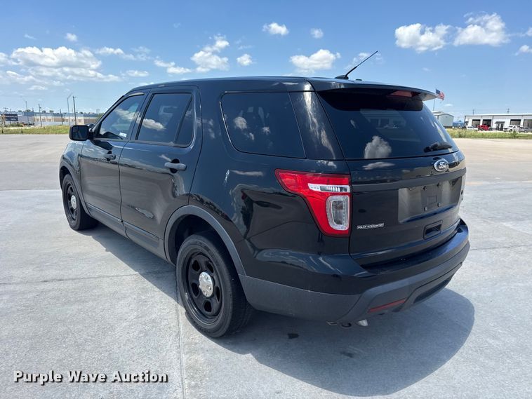 image for item ET6328 2014 Ford Explorer Police Interceptor SUV