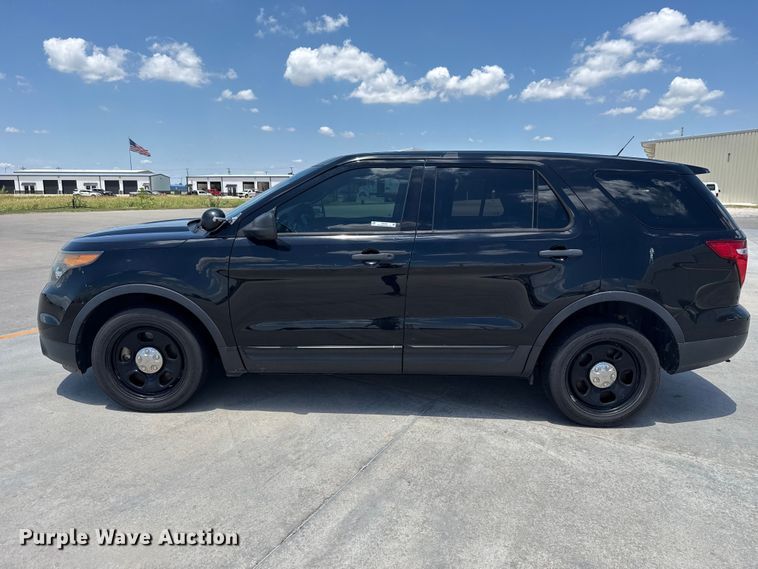 image for item ET6328 2014 Ford Explorer Police Interceptor SUV