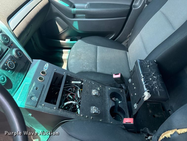 image for item ET6328 2014 Ford Explorer Police Interceptor SUV
