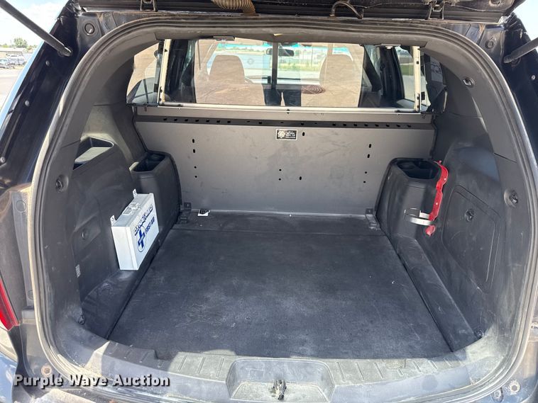 image for item ET6328 2014 Ford Explorer Police Interceptor SUV