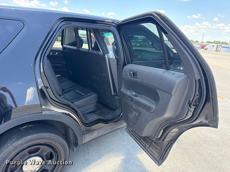 image for item ET6328 2014 Ford Explorer Police Interceptor SUV