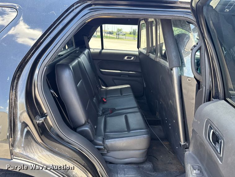 image for item ET6328 2014 Ford Explorer Police Interceptor SUV