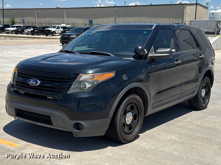 image for item ET6329 2014 Ford Explorer Police Interceptor SUV