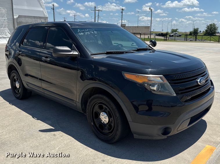 image for item ET6329 2014 Ford Explorer Police Interceptor SUV