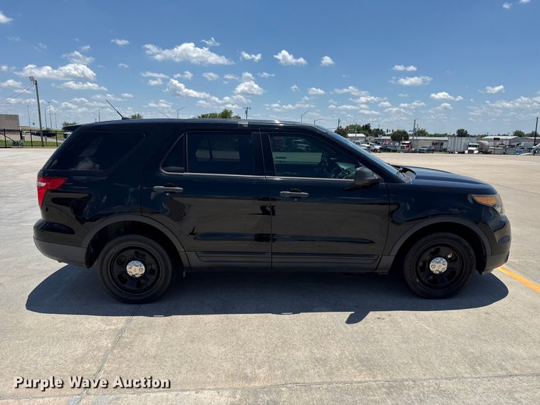 image for item ET6329 2014 Ford Explorer Police Interceptor SUV