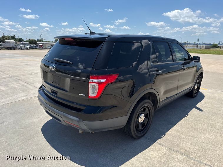 image for item ET6329 2014 Ford Explorer Police Interceptor SUV