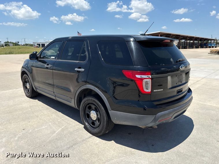 image for item ET6329 2014 Ford Explorer Police Interceptor SUV