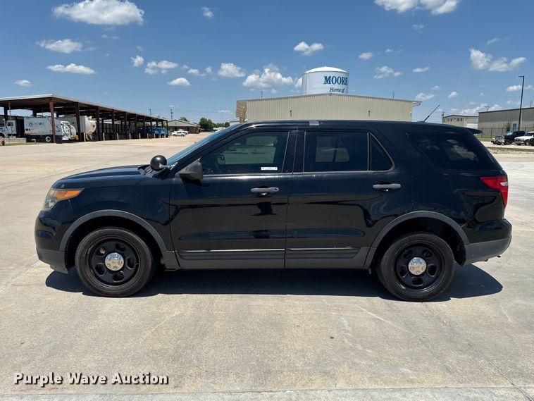 image for item ET6329 2014 Ford Explorer Police Interceptor SUV