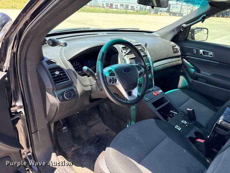 image for item ET6329 2014 Ford Explorer Police Interceptor SUV