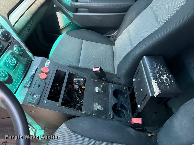 image for item ET6329 2014 Ford Explorer Police Interceptor SUV
